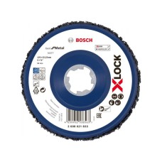 BOSCH X-LOCK disk za čišćenje N377 125mm, Best for Metal - 2608621833