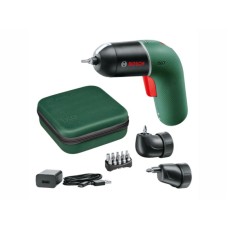 BOSCH zeleni alat IXO 7 Akumulatorski odvrtač sa 2 nastavka + 10-delni set bitova 06039E0021