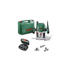 BOSCH zeleni alat POF 1400 ACE + set glodala Električna glodalica za drvo BOSCH zeleni alat POF 1400 ACE + set glodala Električna glodalica za drvo