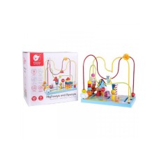 CLASSIC WORLD Drveni set Lavirint perle Autoput CLASSIC WORLD Drveni set Lavirint perle Autoput