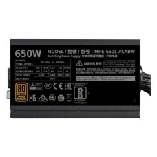COOLER MASTER MWE Bronze V3 650W napajanje MPE-6501-ACABW-3BEU COOLER MASTER MWE Bronze V3 650W napajanje MPE-6501-ACABW-3BEU