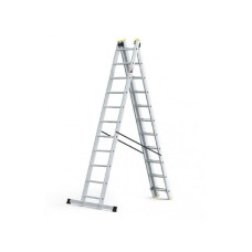 CRAFTER Merdevine aluminijumske trodelne 3x7 gazišta 130200079