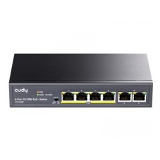 CUDY FS1006P PoE+ 6port switch CUDY FS1006P PoE+ 6port switch