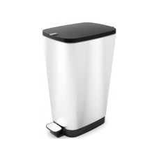 CURVER Kanta za otpatke Chic L metalik siva CU 237241 OUTLET