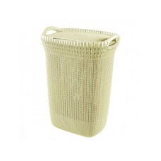 CURVER Koš za veš 57l, knit, bela CU 03676-X64 OUTLET