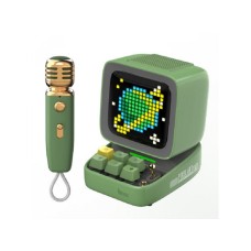 DIVOOM DitooMic zvučnik sa mikrofonom u ZELENOJ boji (90100058202) DIVOOM DitooMic zvučnik sa mikrofonom u ZELENOJ boji (90100058202)