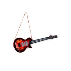 ECO TOYS Električna gitara za decu sa melodijama red