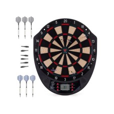 ECO TOYS Elektronski pikado 41 cm sa LCD ekranom, 26 igara, set sa 6 pikada