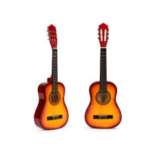 ECO TOYS Velika klasicna drvena gitara za decu sa 6 zica