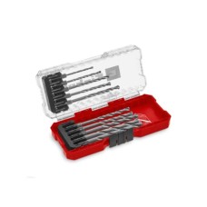 EINHELL Set burgija za kamen HM prihvat E6.3-1/4'' 3-10mm S-Case 10/1 49108743 EINHELL Set burgija za kamen HM prihvat E6.3-1/4'' 3-10mm S-Case 10/1 49108743