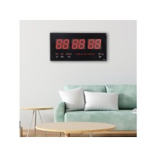 ELEMENTA Zidni sat sa termometrom