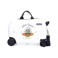 ENSO Dečiji kofer za put i vožnjuAlien Space white