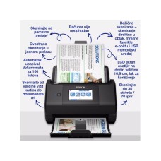 EPSON WorkForce ES-580W, skener sa uvlakačem listova A4 EPSON WorkForce ES-580W, skener sa uvlakačem listova A4
