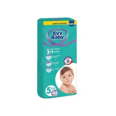EVYBABY Pelene Jumbo 5 junior 12-25kg 46kom 3 u 1 EVYBABY Pelene Jumbo 5 junior 12-25kg 46kom 3 u 1