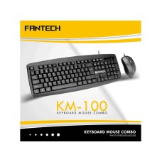 FANTECH Combo mši tastatura KM-100 crni
