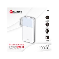 FANTECH Power bank Prenosiva baterija Fantech S3 10000mAh, 10W beli FANTECH Power bank Prenosiva baterija Fantech S3 10000mAh, 10W beli