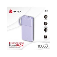 FANTECH Power bank Prenosiva baterija Fantech S3 10000mAh, 10W ljubicasti FANTECH Power bank Prenosiva baterija Fantech S3 10000mAh, 10W ljubicasti