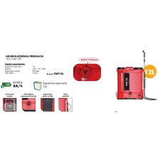 FARM powered by wurth FAP12L Akumulatorska prskalica, Li-ion, sa mešačem 12L FARM powered by wurth FAP12L Akumulatorska prskalica, Li-ion, sa mešačem 12L