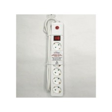 FAST ASIA Produžni kabl 6r/3m sa prekidacem i zaštitom 3x1,5mm (Linkom) - beli