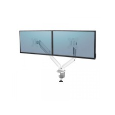 FELLOWES Platinium beli stoni zglobni nosač za 2 monitora do 32'' do 8kg (8056301) FELLOWES Platinium beli stoni zglobni nosač za 2 monitora do 32'' do 8kg (8056301)