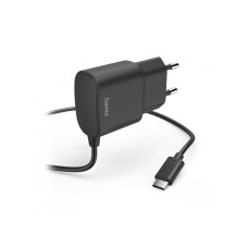 HAMA Kućni Punjač, USB Tip-C, 12W, 5V/2.4A, 1m, Crni HAMA Kućni Punjač, USB Tip-C, 12W, 5V/2.4A, 1m, Crni