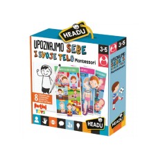 HEADU Montesori igra Upoznajmo sebe i svoje telo