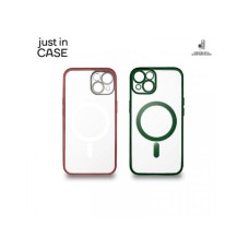 JUST IN CASE 2u1 Extra case MAG MIX paket zeleno crveni za iPhone 14 JUST IN CASE 2u1 Extra case MAG MIX paket zeleno crveni za iPhone 14