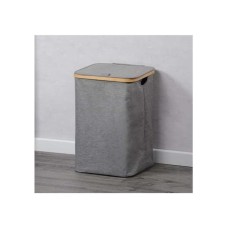 KESPER KORPA ZA PRLJAVI VEŠ SA BAMBUS OKVIROM SIVA 50CM