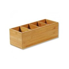KESPER KSP70850 Kutija za escajg sa 4 pregrade od bambusa 35 x 14x 12 cm KESPER KSP70850 Kutija za escajg sa 4 pregrade od bambusa 35 x 14x 12 cm
