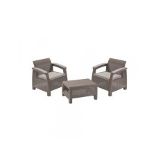 KETER CORFU WEEKEND Baštenski set Pe-ratan, kapucino (CU 227630) KETER CORFU WEEKEND Baštenski set Pe-ratan, kapucino (CU 227630)