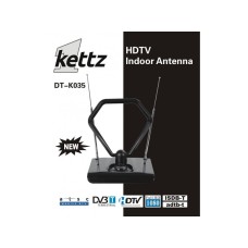 KETTZ Sobna TV/FM antena DT-K035 + pojačivač 00K035 KETTZ Sobna TV/FM antena DT-K035 + pojačivač 00K035