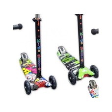 KIDS Trotinet maxi šareni D18