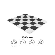 KINDERKRAFT Podloga za igru 150x180cm Luno Black KINDERKRAFT Podloga za igru 150x180cm Luno Black