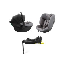 KINDERKRAFT Set auto sedišta I-lite i-fix endura safe sa isofix bazom black grey KINDERKRAFT Set auto sedišta I-lite i-fix endura safe sa isofix bazom black grey