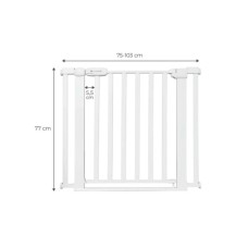 KINDERKRAFT ZAŠTITNA OGRADICA LOCK&GO WHITE