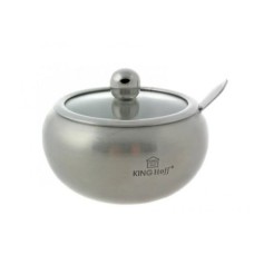 KINGHOFF Posuda za šećer sa kašičicom KH3732 KINGHOFF Posuda za šećer sa kašičicom KH3732