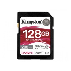 KINGSTON Memorijska kartica SDR2V6/128GB 128GB SDXC UHS-II 280R/150W U3 V60 KINGSTON Memorijska kartica SDR2V6/128GB 128GB SDXC UHS-II 280R/150W U3 V60