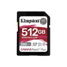 KINGSTON Memorijska kartica SDR2V6/512GB 512GB SDXC UHS-II 280R/150W U3 V60 KINGSTON Memorijska kartica SDR2V6/512GB 512GB SDXC UHS-II 280R/150W U3 V60