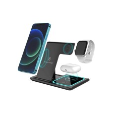 KONFULON Q09 bežični punjač 3u1 sa kablom KONFULON Q09 bežični punjač 3u1 sa kablom