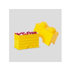 LEGO KUTIJA ZA ODLAGANJE (2): ŽUTA LEGO KUTIJA ZA ODLAGANJE (2): ŽUTA