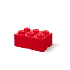 LEGO Kutija za odlaganje (6): Crvena LEGO Kutija za odlaganje (6): Crvena