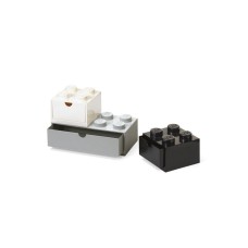 LEGO Stone fioke set (3 kom): Crna, bela, siva LEGO Stone fioke set (3 kom): Crna, bela, siva