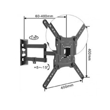 LINKOM TV nosač ZGLOBNI 17''- 55''do 30kg Vesa 400*400 (763) LINKOM TV nosač ZGLOBNI 17''- 55''do 30kg Vesa 400*400 (763)