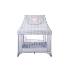 LORELLI BERTONI Ogradica za bebe sa krovom My Place Grey