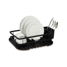MAESTRO Ocedjivač za sudove - Hromirani crni 40X36,5X15CM (MR1024) MAESTRO Ocedjivač za sudove - Hromirani crni 40X36,5X15CM (MR1024)