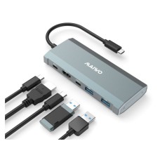 MAIWO USB 3.2 Gen2 x 1 Tip-C 6 u 1 SATA &PCIe NvMe M.2 Kućište sa HDMI/PD/USB , KH1001 MAIWO USB 3.2 Gen2 x 1 Tip-C 6 u 1 SATA &PCIe NvMe M.2 Kućište sa HDMI/PD/USB , KH1001