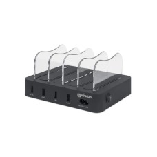 MANHATTAN 102261 4port punjač sa držačem telefona MANHATTAN 102261 4port punjač sa držačem telefona