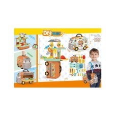 MERX Igračka kofer autobus sa alatom MERX Igračka kofer autobus sa alatom