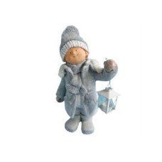 MILENIJUM Novogodišnji ukras Dečak sa fenjerom TG1882029-19 42/70070