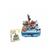 Milla Toys Drvene 3D muzičke puzzle Sailing Action 91/71767 Milla Toys Drvene 3D muzičke puzzle Sailing Action 91/71767